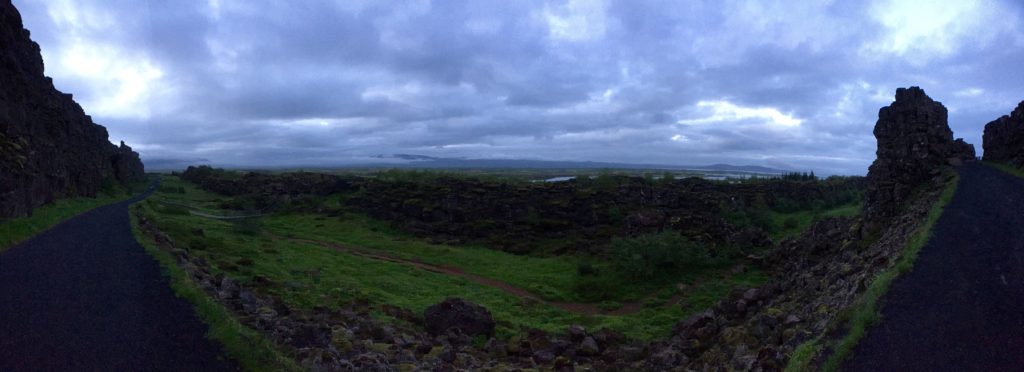 Daybreak at Thingvellir National Park, Iceland