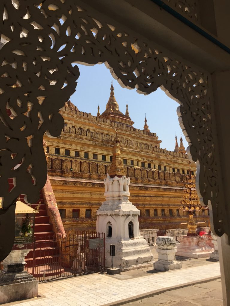 Shwezigon Pagoda (Paya), Bagan, Myanmar (Burma)
